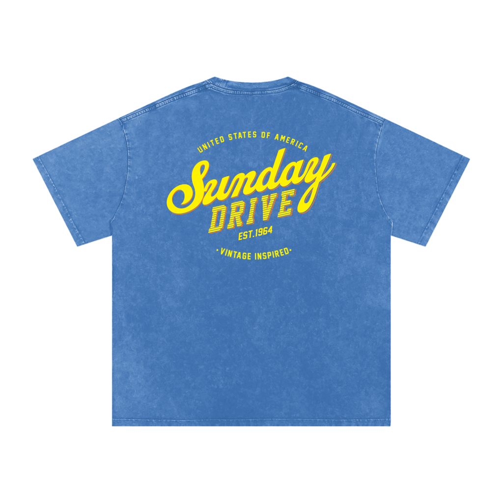 Sunday Drive - Snow Washed Oversized