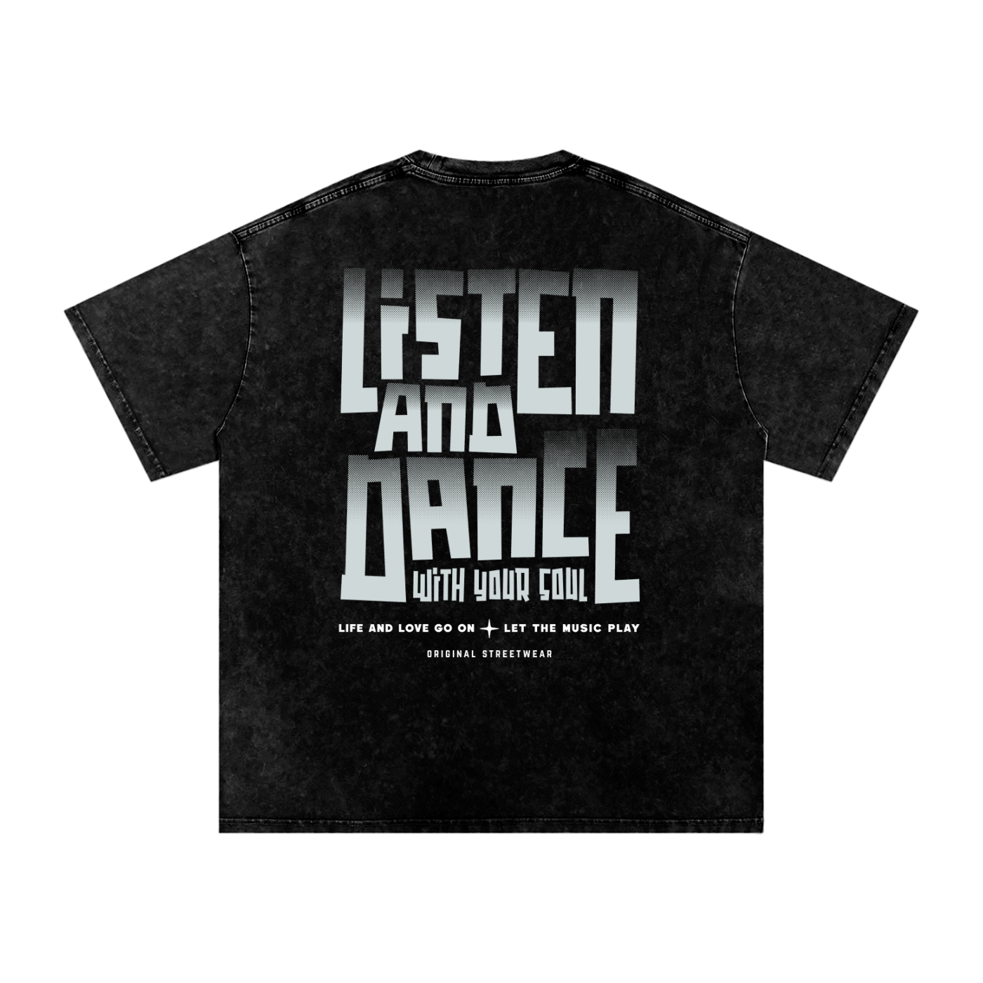 Listen & Dance - Snow Washed Oversized