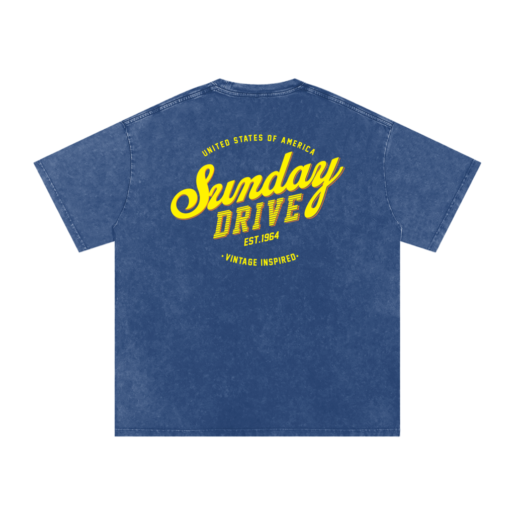 Sunday Drive - Snow Washed Oversized