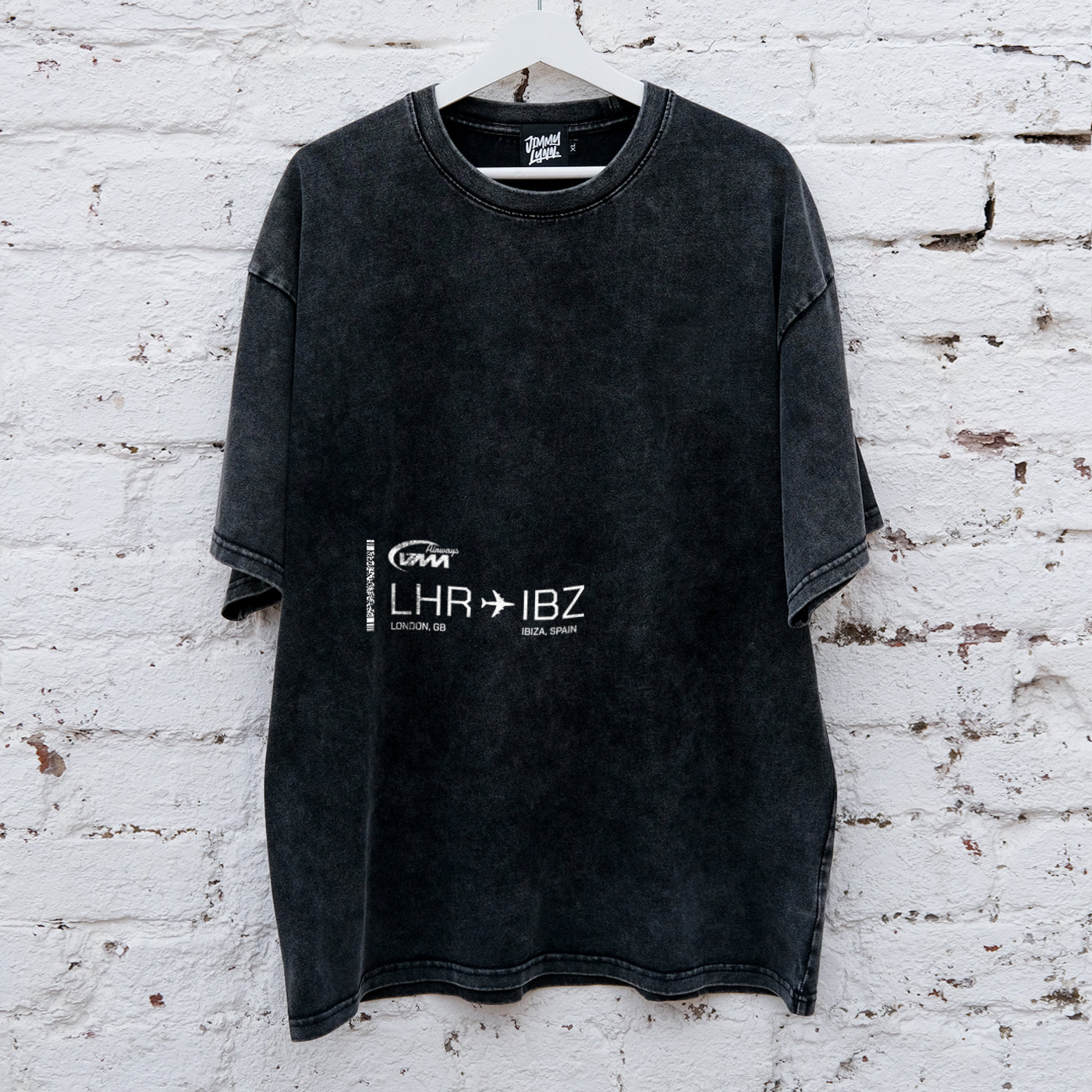 LHR->IBZ - Snow Washed Oversized