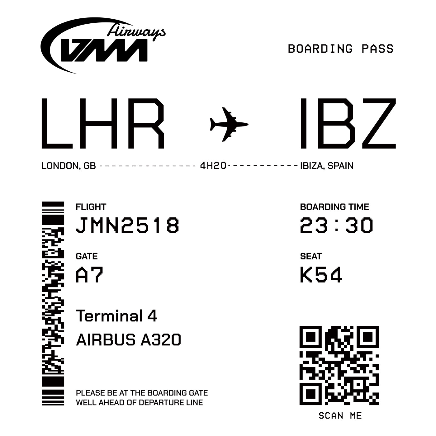 LHR->IBZ