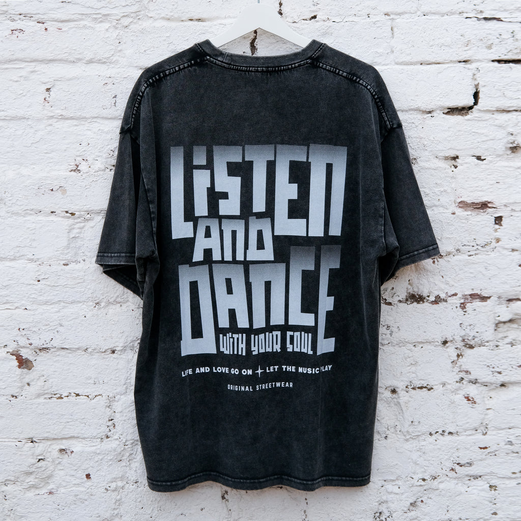 Listen & Dance - Snow Washed Oversized