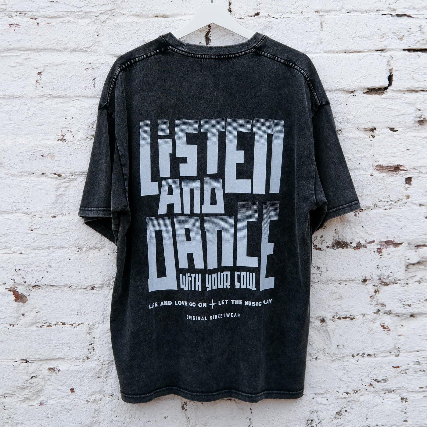 Listen & Dance - Snow Washed Oversized