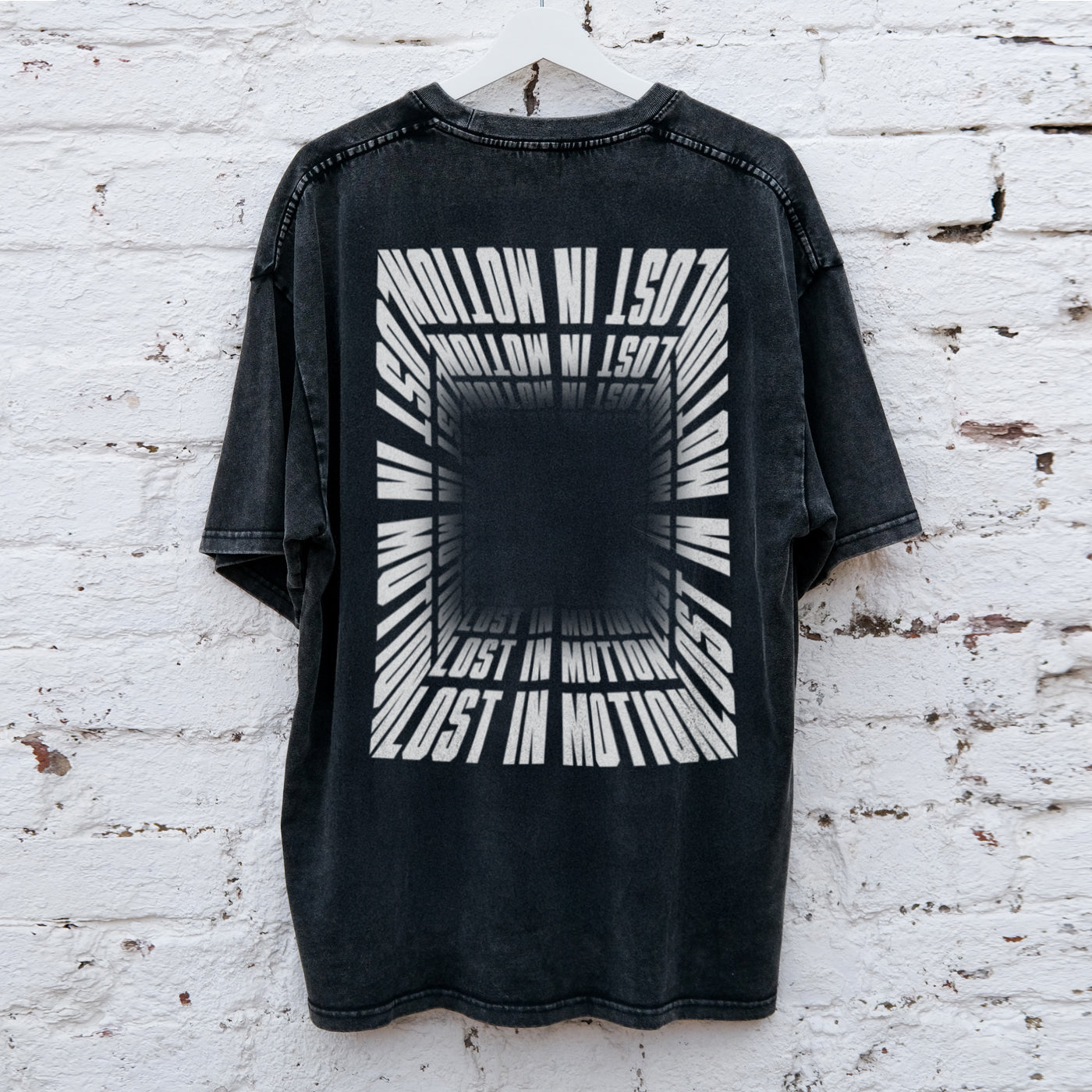 Lost in Motion - Snow Washed Oversized