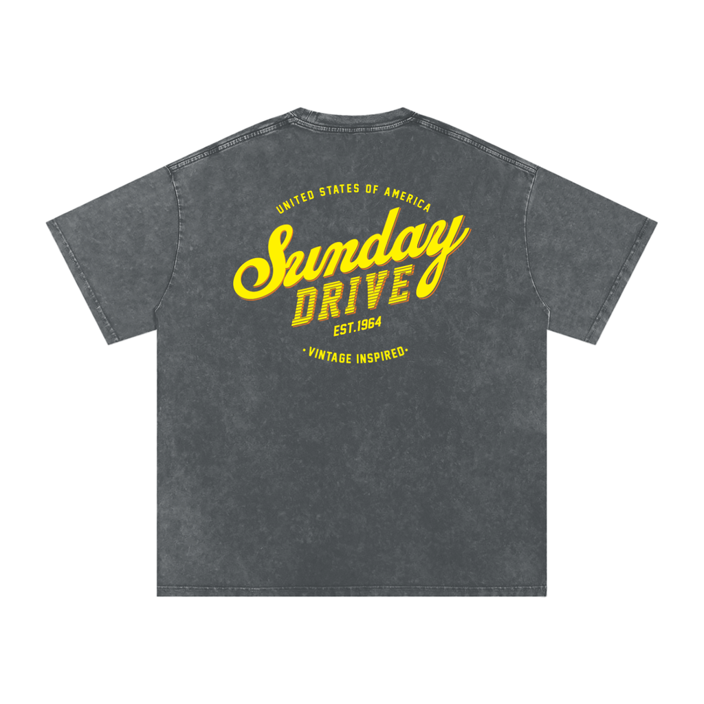 Sunday Drive - Snow Washed Oversized