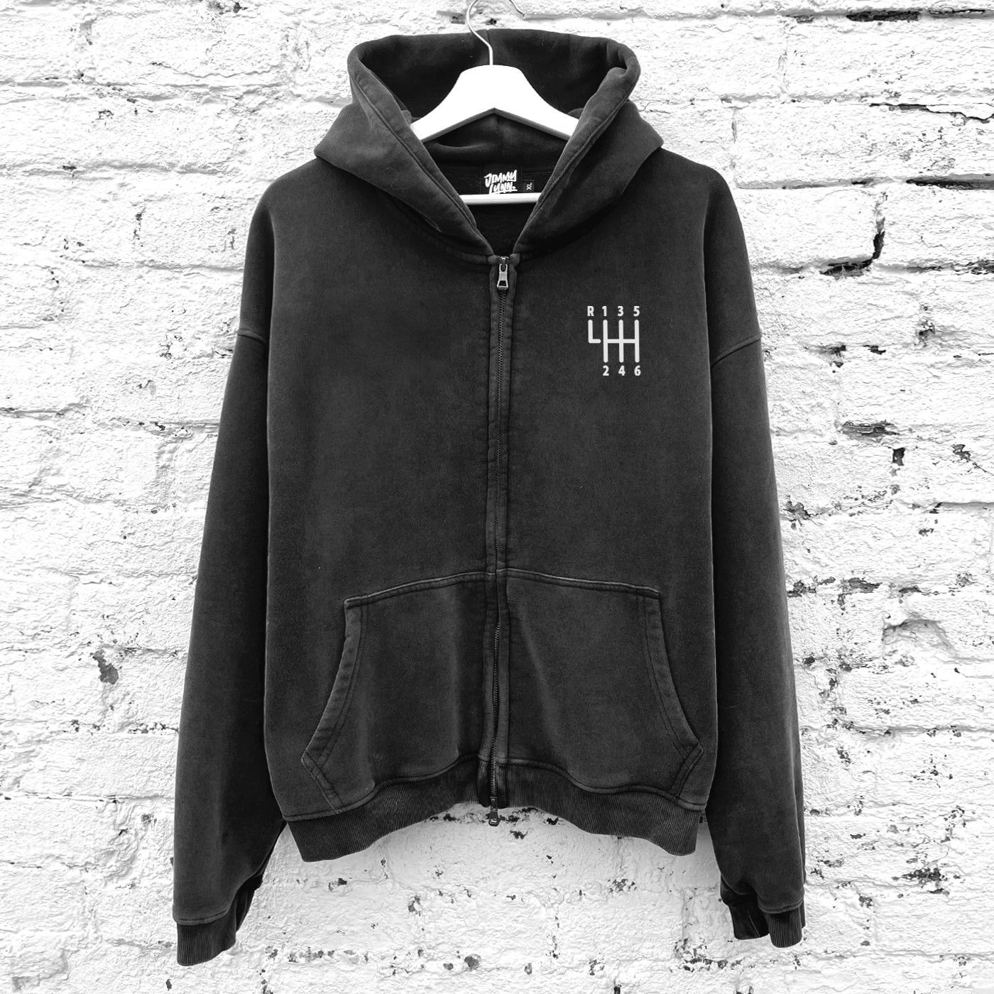 Manual Transmission - Zip-Through Boxy Fleece Hoodie