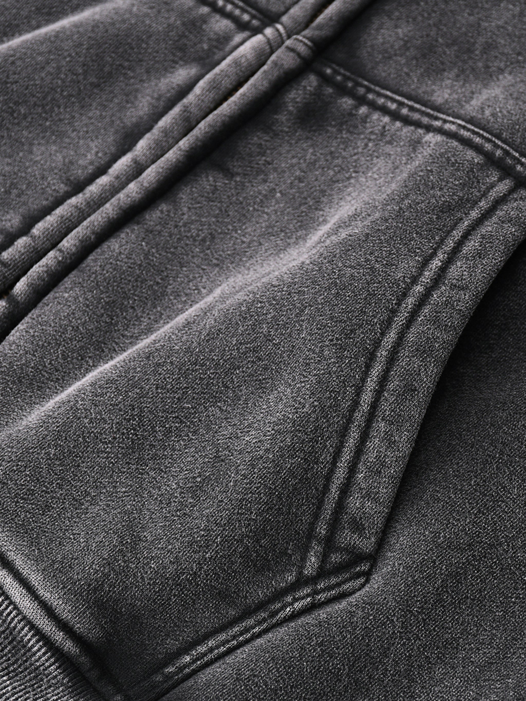 Manual Transmission - Zip-Through Boxy Fleece Hoodie