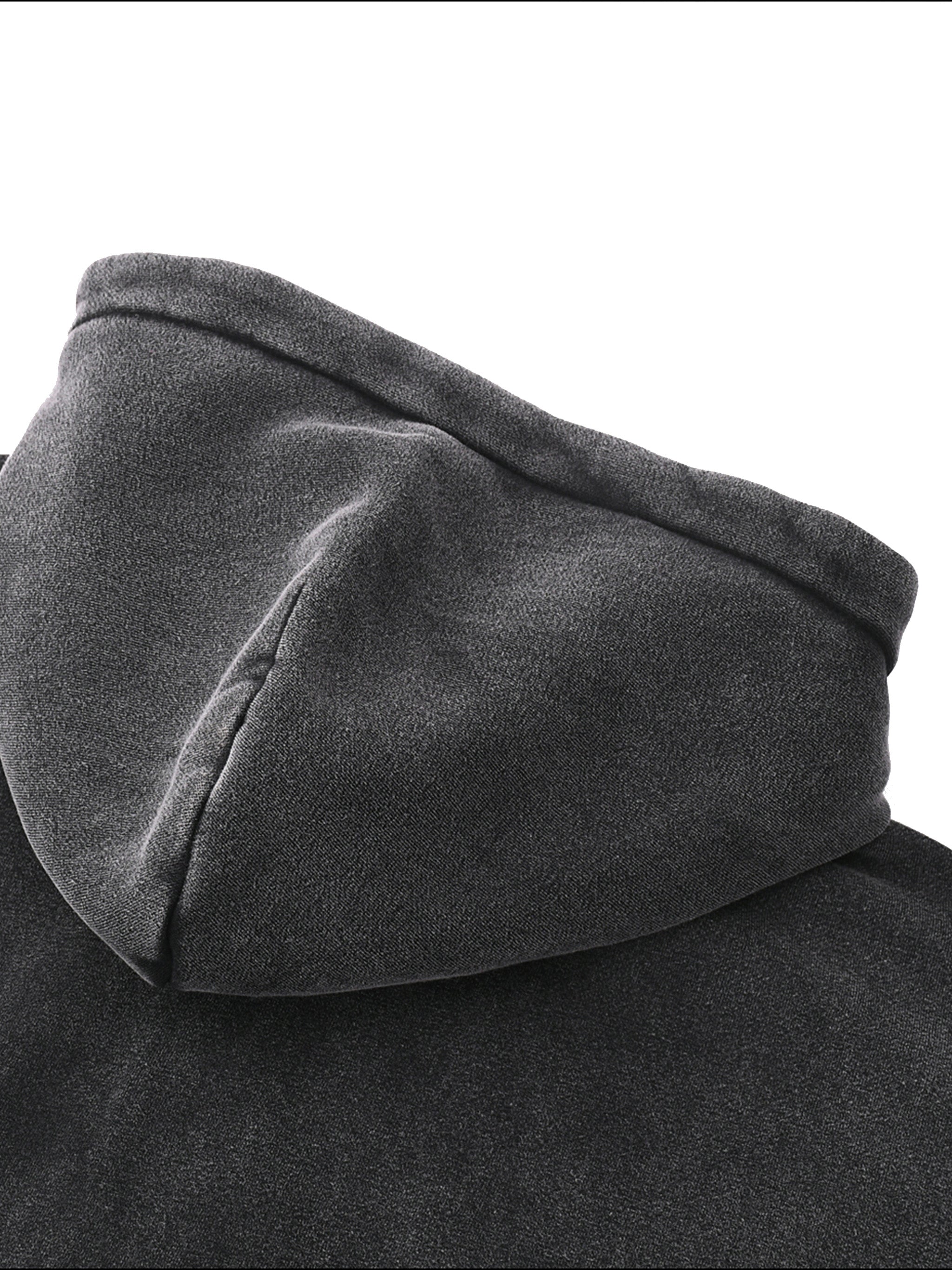 Manual Transmission - Zip-Through Boxy Fleece Hoodie