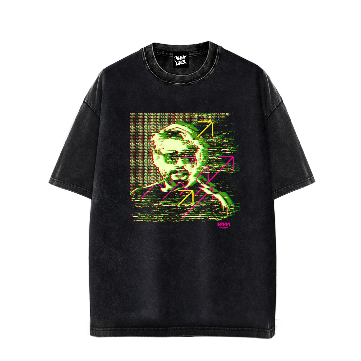 Get lost in sound - Snow Washed Oversized