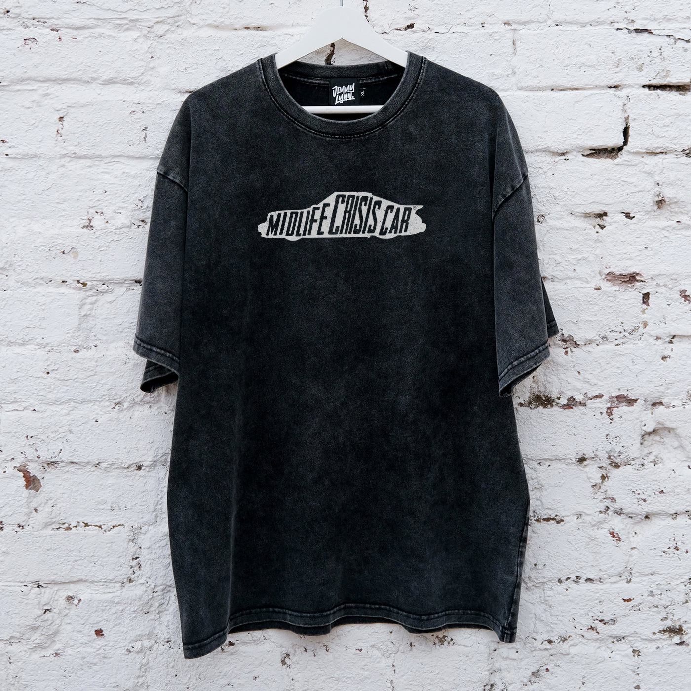 Midlife Crisis Car - Snow Washed Oversized