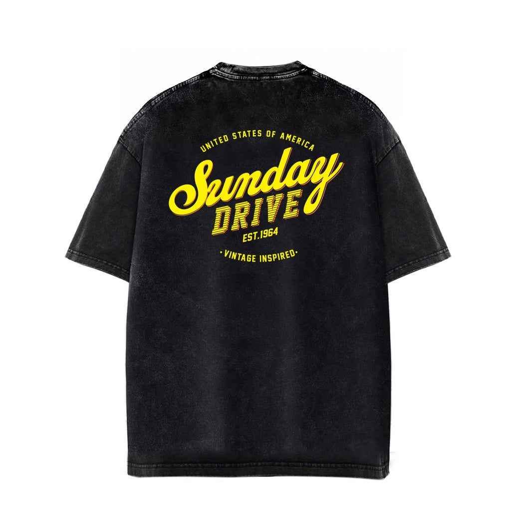 Sunday Drive - Snow Washed Oversized